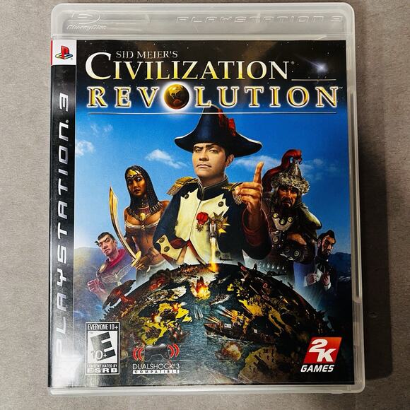 Sid Meier's Civilization Revolution (Sony PlayStation 3, PS3 2008) With Manual - Picture 1 of 4